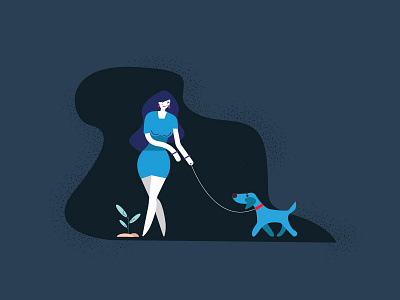 Women with Dog women