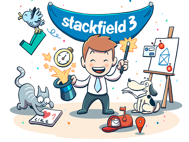 Stackfield 3 project management collaboration productivity communication team tasks todos teamwork