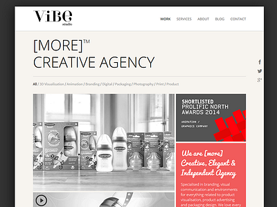 Communication Agency Website