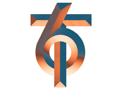 A rejected logo design I did a while ago for VRT 6t david sanden lettering logo six things vrt