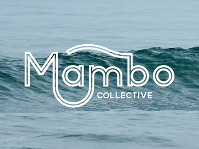 Mambo Collective david sanden design lettering logo logotype surf type typography