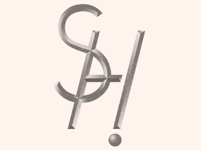 Monogram Say Hi! gallery david logo monogram sanden say hi gallery