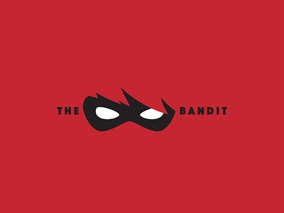 The Bandit bandit branding logo mask red the