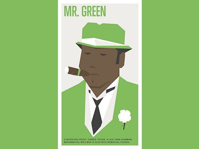 Mr. Green clue green illustration