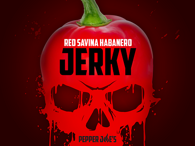 Red Savina Habanero Beef Jerky be beef jerky fire habanero heat hotsauce packagedesign pepper redsavina