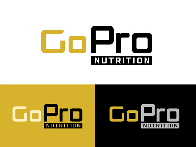 logo shot 1.0 gopro gym logo design nutrition supplement