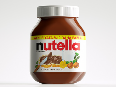 Nutella 3d nutella