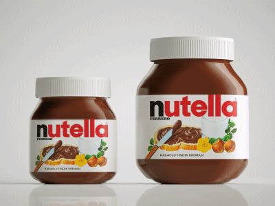 Nutella 3d animation gif nutella