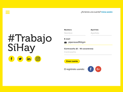 Redesign #TrabajoSiHay best recruitment practices colombia form recruiting recruitment recruitment (industry) recruitment database recruitment process recruitment software recruitment tech recruitment technology search engine spmcil recruitment 2018 trabajosihay user interface work