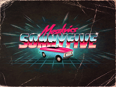 The SonnyFive - Moszkvics 80s moszkvics new retro wave the sonnyfive vhs