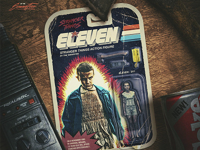 Eleven Action Figure 80s actionfigure billiebobbybrown eleven gijoe netflix newretrowave retro series strangerthings thesonnyfive