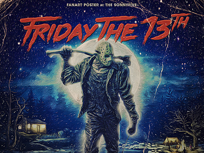Friday the 13th by The Sonnyfive 13 80s campcrystallake friday fridaythe13th jason jasonvoorhees thesonnyfive