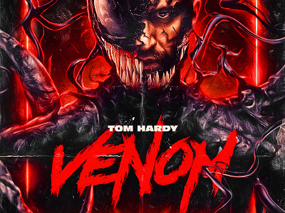 Venom Fanart for Talenthouse columbiatristar fanart horror marvel movie movieposter talenthouse thesonnyfive tomhardy venom