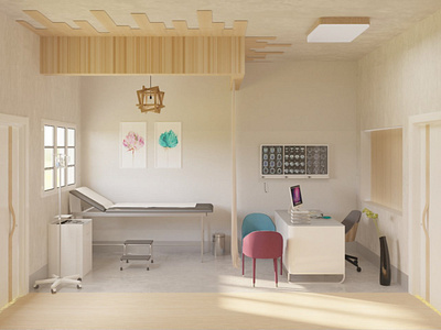 Clinic - Hospital interior shot -