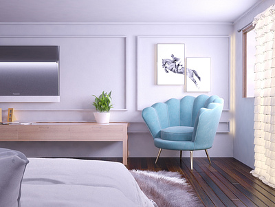 Bedroom interior design 3dmax design interior interior design vray