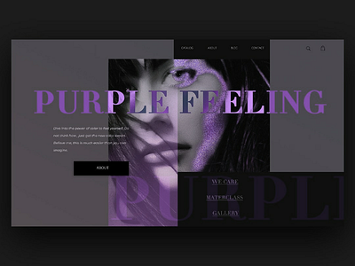 Purple feeling