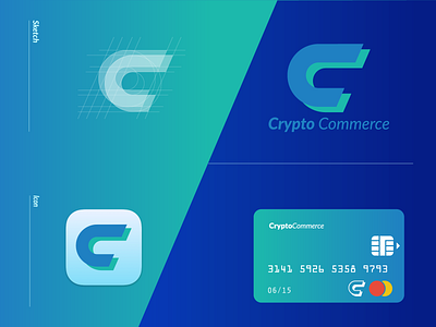 CryptoCommerce | logo branding logo payment platform