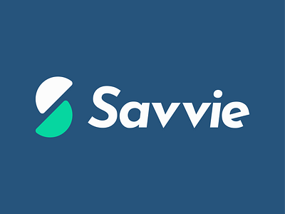 Savvie blue blue logo brand identity branding coplex design icon illustration logo logo design savvie typography vector