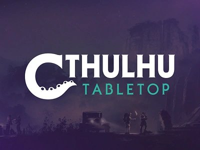 Cthulhu Tabletop brand design branding call of cthulhu cthulhu cthulhu tabletop design eldritch horror illustration illustrator logo logo design lovecraft roleplaying game tabletop ttrpg typography vector