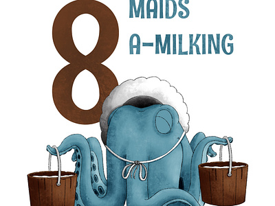 8 Maids A Milking
