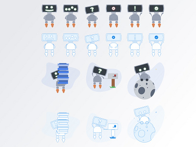 Corporate Robot Mascot