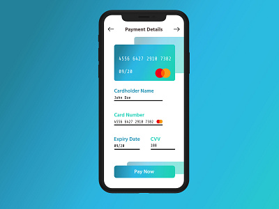 Credit Card Checkout for Mobile - 002