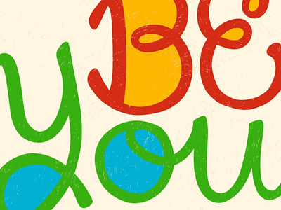 Be Your Best You be you handlettering type typography