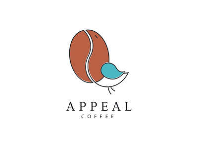 Appeal Coffee appeal bird branding cafe coffe design logo vector