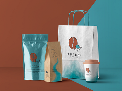 Appeal Packaing branding coffee design logo package design