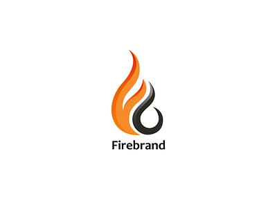Firebrand logo 2020 brand design branding design fire logo startup