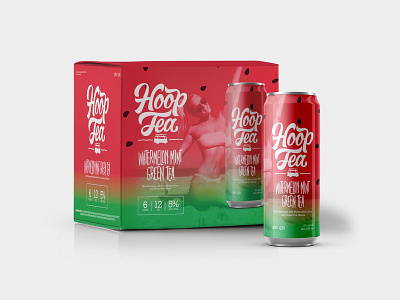 Hoop Tea package design