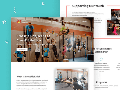 Firehawks Kids & Teens CrossFit - Home Page crossfit website