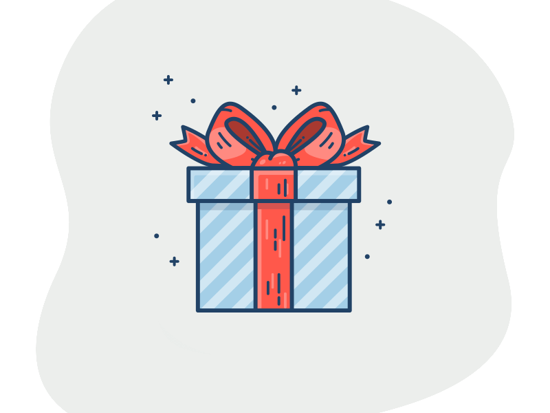 Gift Icon Rebound by Kevin Donnigan on Dribbble