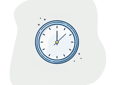 Clock Icon branddevelopment clock design icons savetime time timeismoney webdesign