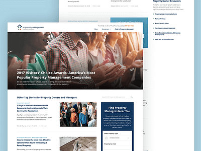 APM: Blog Archive blog lead generation property management redesign website