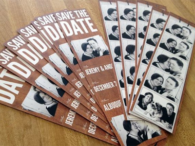 Save The Date (Bride Is A Bookworm) photoshop bookmark wedding save the date
