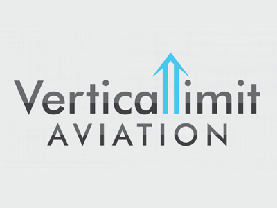 Vertical Limit Aviation Logo aviation flying identity logo training