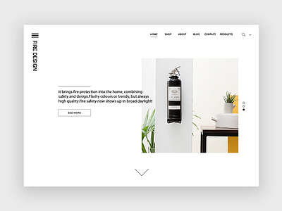 minimal website