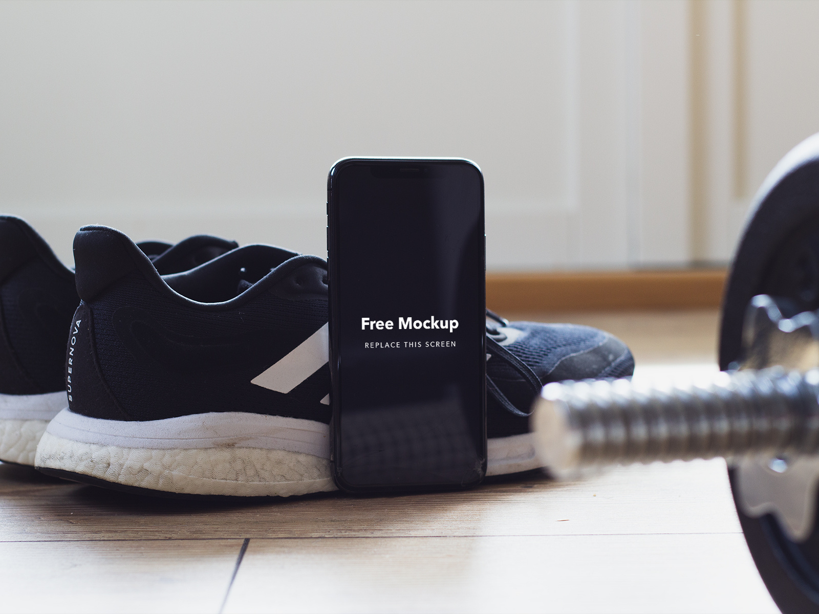 Free Workout iPhone Mockup by Formidable Design Studio on Dribbble