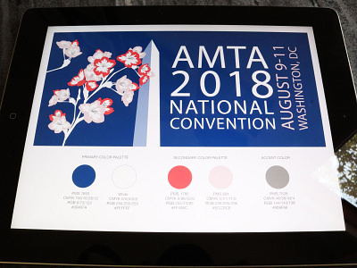 AMTA Branding branding branding design event branding illustraion nonprofit