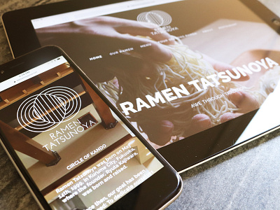 Ramen Tatsunoya branding japanese logo ramen restaurant branding web design