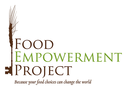 Food Empowerment Project logo brand branding food food choices food empowerment illustration key logo plant based vegan wheat
