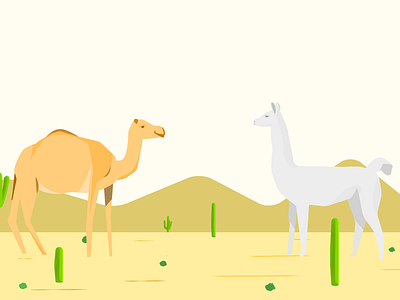 Camel & llama dating