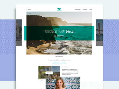 Home blog gridsystem headers list pages slider turism ui ux web