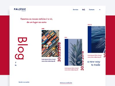 Page Blog - Palosic