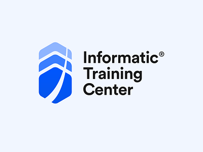 New logo for Informatic Training Center! 🎉 branding design icon logo