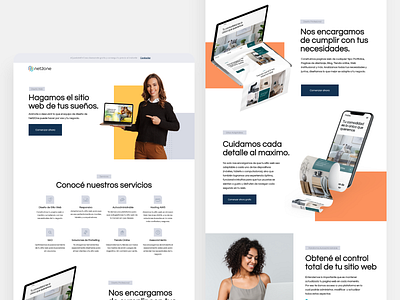 Landing Page Design - Net2One