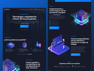 Landing Page Design - Net2One