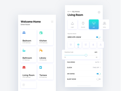 Daily 2 app clean dailyui dailyuichallenge design smart smarthome ui