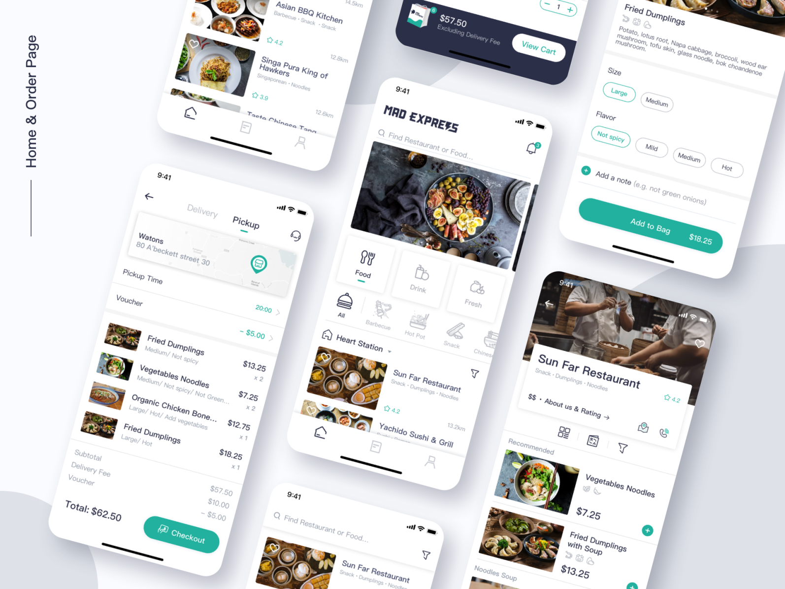 Delivery App by Kimin Z on Dribbble